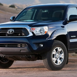 110.00 Spec-D Fog Lights Toyota Tacoma (12-15) Chrome Housing / Clear - OEM or LED Projector - Redline360