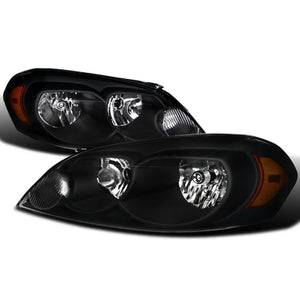 173.00 Spec-D Crystal Headlights Chevy Impala (2006-2016) Black or Chrome Housing - Redline360