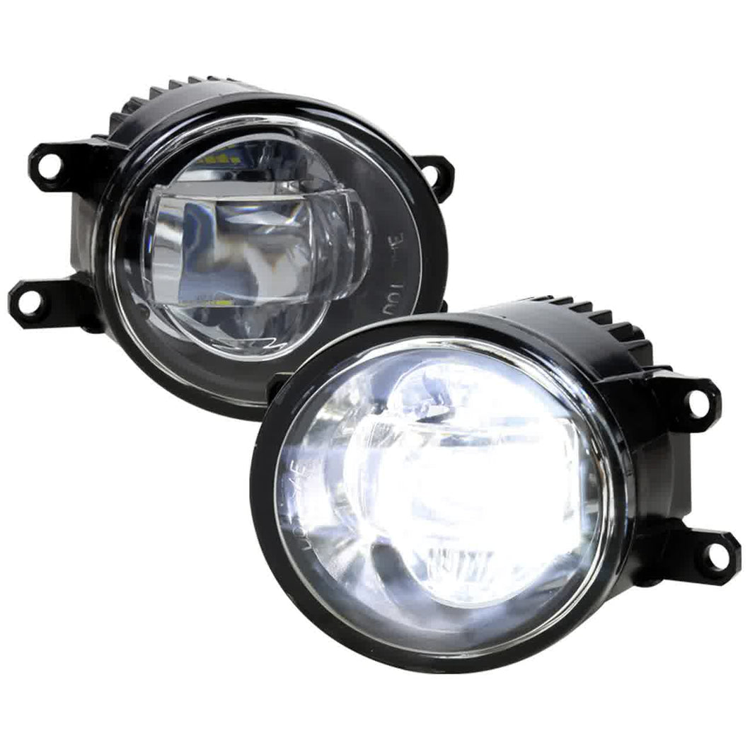 80.00 Spec-D SMD LED Fog Lights Toyota Camry (2007-2013) Chrome Housing - Clear Lens - Redline360