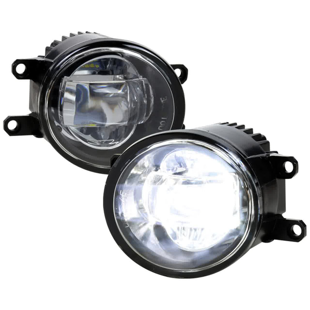 80.00 Spec-D SMD LED Fog Lights Toyota Sienna (11-14) Solara (07-08) Chrome Housing - Clear Lens - Redline360