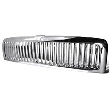 Load image into Gallery viewer, Spec-D Grill Dodge Ram (1994-2002) [Vertical Grille] Chrome or Glossy Black - Chrome Alternate Image