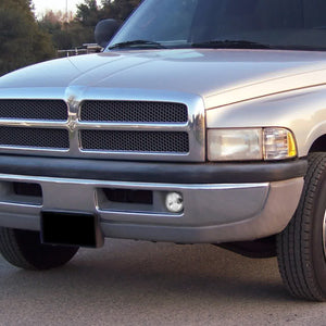 55.00 Spec-D OEM Fog Lights Dodge RAM 1500/2500/3500 (94-01) Chrome Housing - Clear or Smoke Lens - Redline360