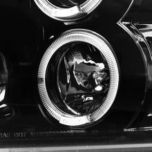 Load image into Gallery viewer, Spec-D Projector Headlights Dodge Ram (09-19) [w/ Amber Reflectors] Matte Black or Chrome Housing - Black Alternate Image