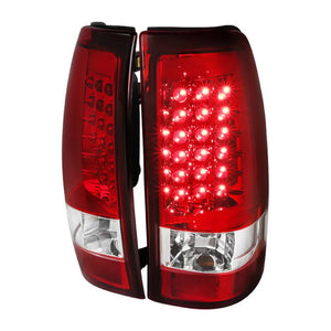 134.00 Spec-D Tail Lights Chevy Silverado (03-07) GMC Sierra (04-07) LED or Halogen Bulb - Redline360