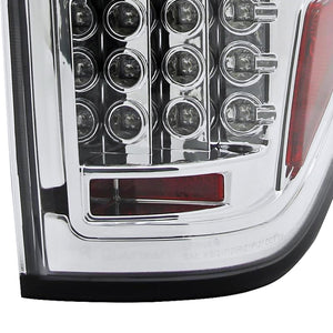 149.99 Spec-D Tail Lights Ford F150 (09-14) LED - Black / Smoke / Clear - Redline360