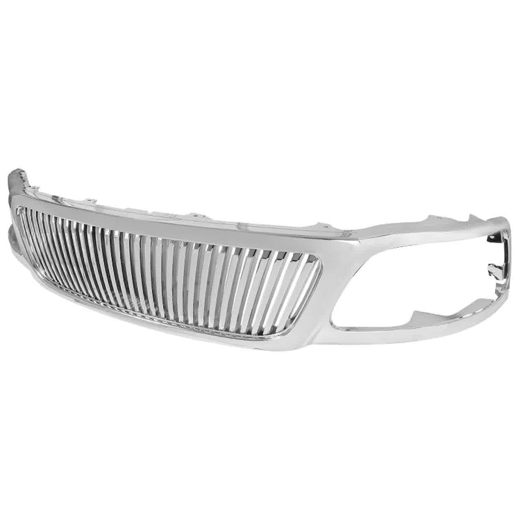 175.00 Spec-D Grill Ford F150 (1999-2004) Expedition (1999-2002) Black or Chrome ABS Vertical - Redline360