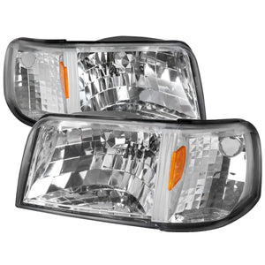 118.00 Spec-D OEM Replacement Headlights Ford Ranger (1993-1997) w/ or w/o LED Accent Light - Redline360