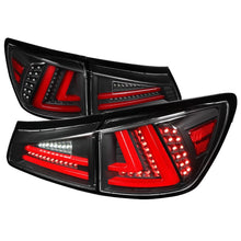 Load image into Gallery viewer, 269.50 Spec-D Tail Lights Lexus IS250 / IS350 (06-08) LED - Black / Chrome / Red / Smoked - Redline360 Alternate Image