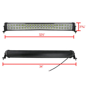 57.00 Spec-D Universal LED Light Bar [6000K] 36W 12-LED / 72W 24-LED / 90W 30-LED / 144W 48-LED / 180W 60-LED / 216W 72-LED / 300W 100-LED - Redline360