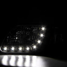 Load image into Gallery viewer, 133.00 Spec-D Crystal Headlights Ford F150 (97-04) [w/ SMD LED Light Strip] Matte Black or Chrome Housing - Redline360 Alternate Image