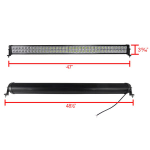 57.00 Spec-D Universal LED Light Bar [6000K] 36W 12-LED / 72W 24-LED / 90W 30-LED / 144W 48-LED / 180W 60-LED / 216W 72-LED / 300W 100-LED - Redline360