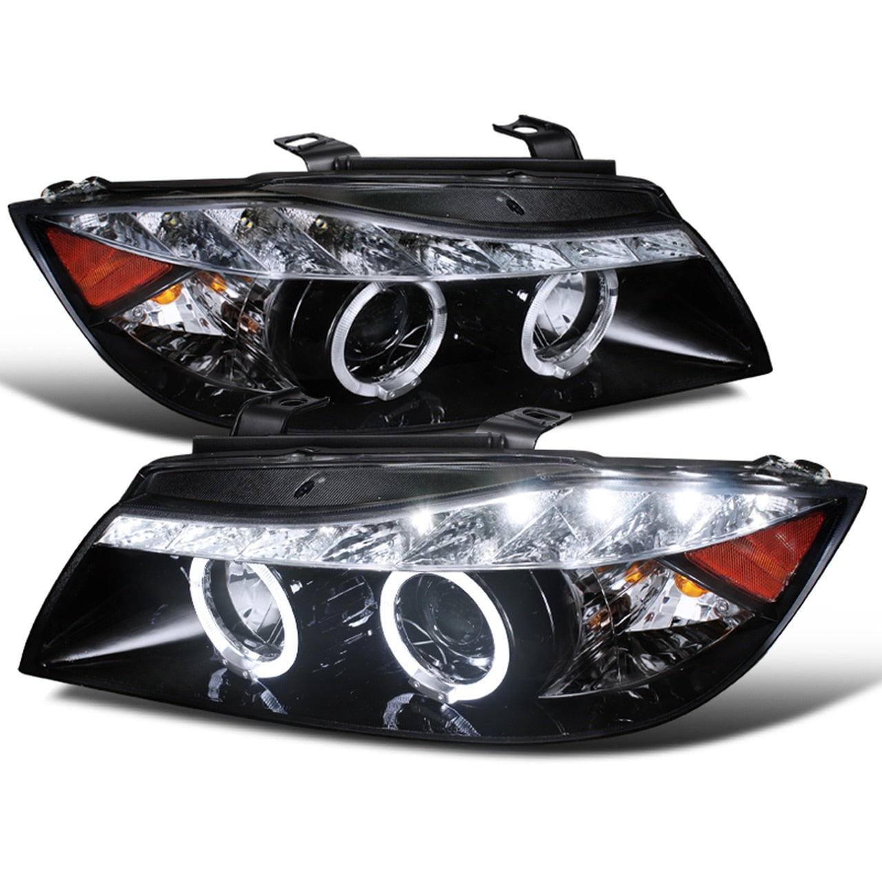 Spec-D Projector Headlights BMW 325i 330i 335i E90 Sedan (06-08