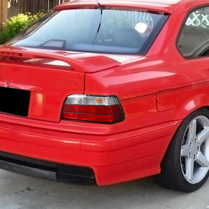 99.95 Spec-D Tail Lights BMW E36 Coupe & E36 M3 Coupe (1992-1998) Red Tint - Redline360