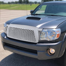 Load image into Gallery viewer, Spec-D Grill Toyota Tacoma (2005-2011) Black Mesh / Horizontal / Rivet Style - Glossy Black / Honeycomb Mesh Alternate Image