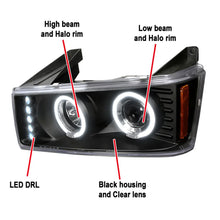 Load image into Gallery viewer, 172.00 Spec-D Projector Headlights Chevy Colorado / Canyon (04-12) [Dual Halo LED] Black or Chrome Housing - Redline360 Alternate Image