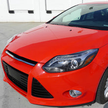 Load image into Gallery viewer, 280.00 Spec-D Projector Headlights Ford Focus (12-14) w/ LED Light Strip - Matte Black/Clear Lens - Redline360 Alternate Image