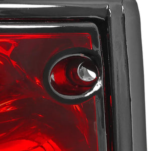 65.00 Spec-D Tail Lights Chevy S10 (82-93) S10 Blazer (83-94) [Altezza Style] Black or Chrome Housing - Redline360