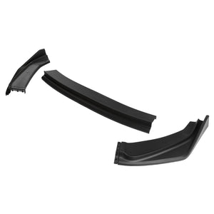 79.70 Spec-D Front Bumper Lip Honda Fit (2014-2017) 3 Piece - Matte or Glossy Black - Redline360