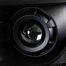 Load image into Gallery viewer, Spec-D Projector Headlights Ford F150 (2009-2014) w/ or w/o LED Light Strip - Black/Smoke Lens / w/ LED Light Strip Alternate Image