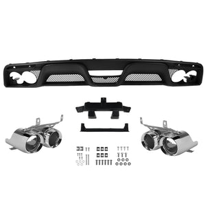 129.95 Spec-D Rear Diffuser Ford Mustang (2015 2016 2017) GT350 or R Style - Redline360