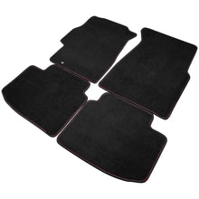 Load image into Gallery viewer, 69.95 Spec-D Floor Mats Honda Civic Coupe/Hatch EK (96-00) Black w/ Red Stitching - Front/Rear - Redline360 Alternate Image