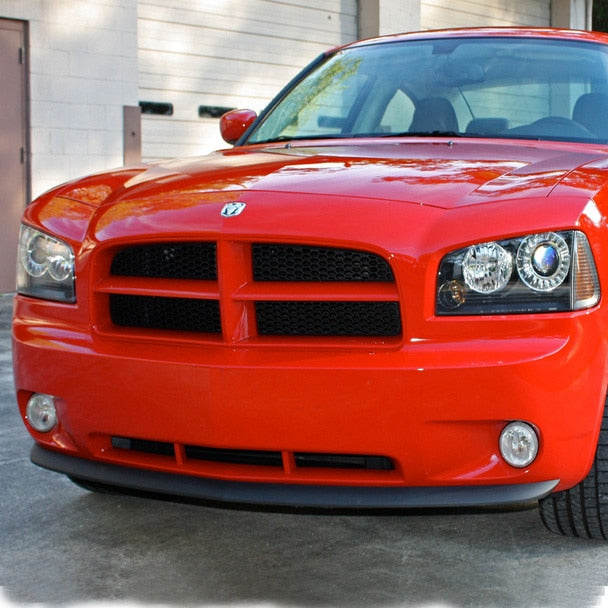 79.70 Spec-D Front Lip Spoiler Dodge Charger (2005-2010) Black - Redline360