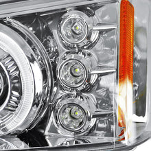 Load image into Gallery viewer, 169.96 Spec-D Projector Headlights Chevy Silverado (03-07) Avalanche (03-06) [Dual Halo] Chrome or Black  Housing - Redline360 Alternate Image