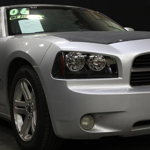 134.00 Spec-D OEM Replacement Headlights Dodge Charger (2006-2010) w/ or w/o Corner Lights - Redline360