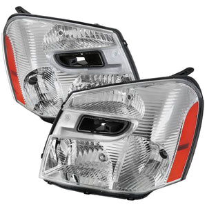 159.95 Spec-D OEM Replacement Headlights Chevy Equinox (2005-2009) w/ Amber Reflectors - Redline360