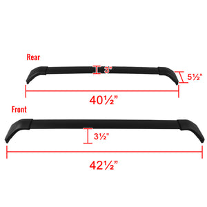 99.95 Spec-D Roof Rack Cross Bars Mazda CX5 (2017-2018) 1 Pair - Redline360