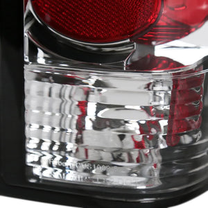 65.00 Spec-D Tail Lights Chevy S10 (82-93) S10 Blazer (83-94) [Altezza Style] Black or Chrome Housing - Redline360