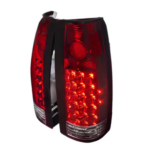 127.00 Spec-D Tail Lights Chevy Silverado (88-98) Blazer Full Size (92-94) [APC LED] Chrome or Black Housing - Redline360