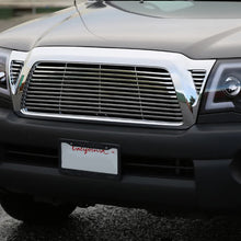 Load image into Gallery viewer, Spec-D Grill Toyota Tacoma (2005-2011) Black Mesh / Horizontal / Rivet Style - Glossy Black / Honeycomb Mesh Alternate Image