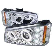 Load image into Gallery viewer, 169.96 Spec-D Projector Headlights Chevy Silverado (03-07) Avalanche (03-06) [Dual Halo] Chrome or Black  Housing - Redline360 Alternate Image