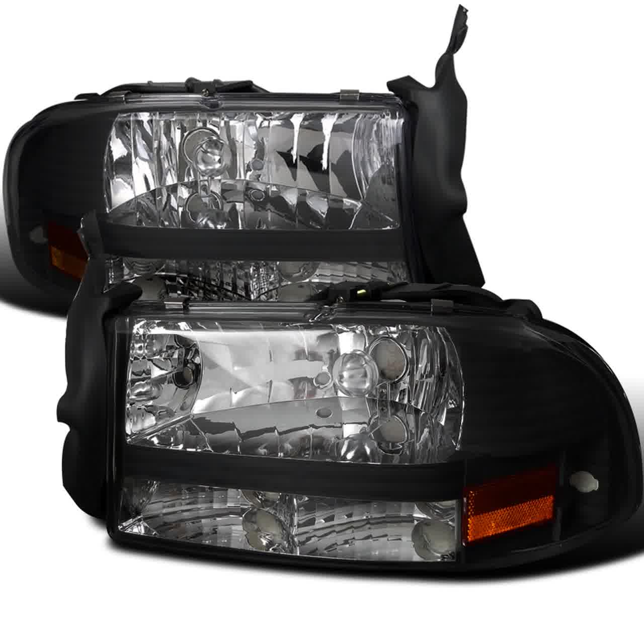 Spec-D OEM Replacement Headlights Dodge Dakota (97-04) Durango (98