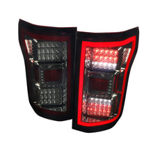 Load image into Gallery viewer, 259.99 Spec-D Tail Lights Ford F150 (2018-2019-2020) Fiber Optic LED - Black / Smoke / Clear - Redline360 Alternate Image