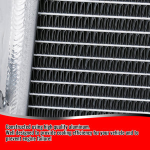 169.95 Spec-D Aluminum Radiator Ford Mustang V6/V8 (2005-2014) 3 Row Core - Redline360