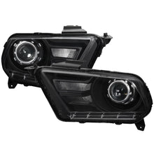 Load image into Gallery viewer, 218.00 Spec-D Projector Headlights Ford Mustang (2010-2014) [Retrofit Style] Matte Black Housing/Clear Lens - Redline360 Alternate Image