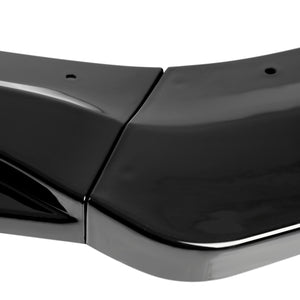 81.50 Spec-D Front Bumper Lip Ford Focus (2015-2018) Matte or Glossy Black - Redline360