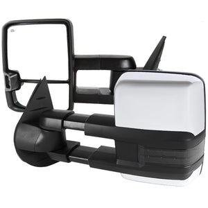 169.95 Spec-D Towing Mirrors Chevy Silverado (2007-2013) Powered Extended & Heated - Redline360