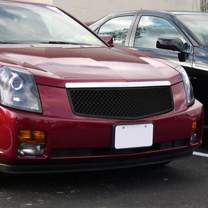 89.95 Spec-D Grill Cadillac CTS (2003-2007) Mesh or Honeycomb / Chrome or Black - Redline360