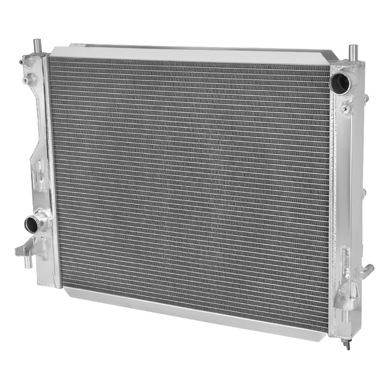 Spec-D Aluminum Radiator Ford Mustang V6/V8 (2005-2014) 3 Row Core ...