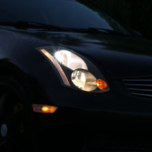 Load image into Gallery viewer, 179.99 Spec-D OEM Replacement Headlights Infiniti G35 Sedan (03-04) Coupe (03-05) JDM Style Black - Redline360 Alternate Image