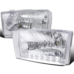 80.00 Spec-D OEM Replacement Headlights Ford Excursion (2000-2004) w/ or w/o LED Light - Redline360