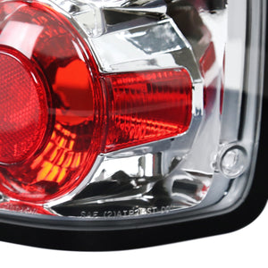 79.95 Spec-D Tail Lights Ford Ranger (1993-1997) [Altezza Style] Smoked / Chrome / Black - Redline360