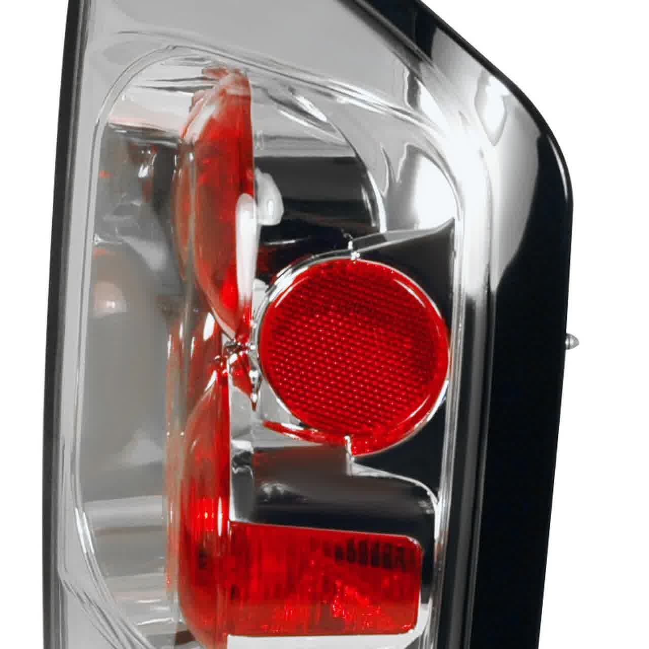 SpecD Tail Lights Nissan Armada (20052015) [Altezza Style] Black or
