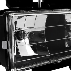 75.00 Spec-D OEM Replacement Headlights Chevy C10 Pick-Up Truck (88-98) Chrome or Black - Redline360