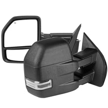 Load image into Gallery viewer, 295.00 Spec-D Towing Mirrors Ford F150 (15-19) Power/Heated/Sequential LED Turn Signal, Clearance, Puddle &amp; Auxiliary Lights - Chrome or Black - Redline360 Alternate Image