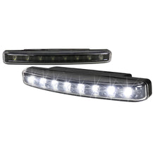 Load image into Gallery viewer, 43.00 Spec-D Universal 4W 8 LED 6000K Daytime Running Lights - Matte Black or Chrome Housing - Redline360 Alternate Image