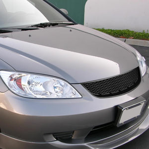 Spec-D Grill Honda Civic Coupe/Sedan (2004-2005) TR Style - Matte or G ...